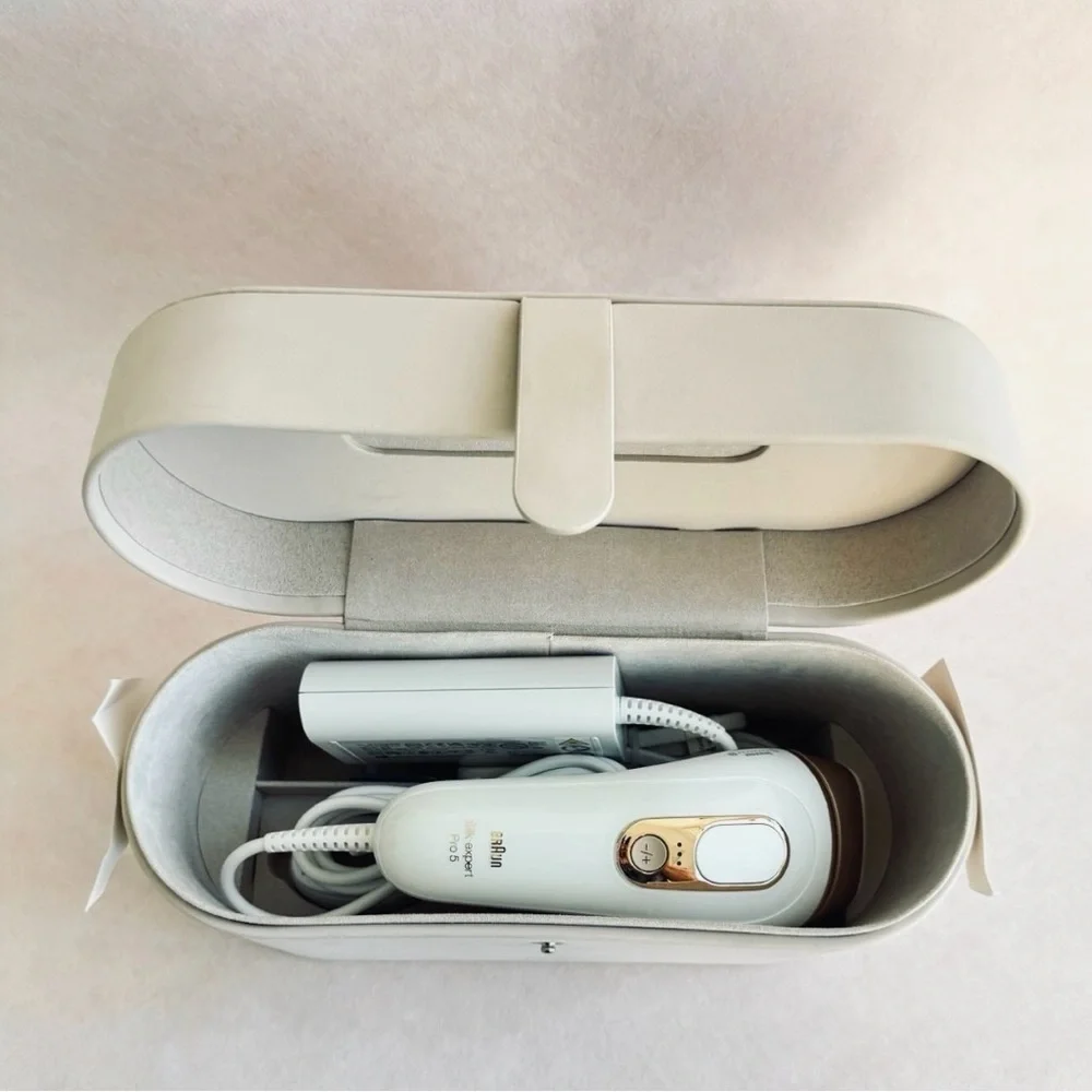 Braun Smart IPL Silk Expert Pro 5 Laser Hair Removal Device Vanity Case PL5347